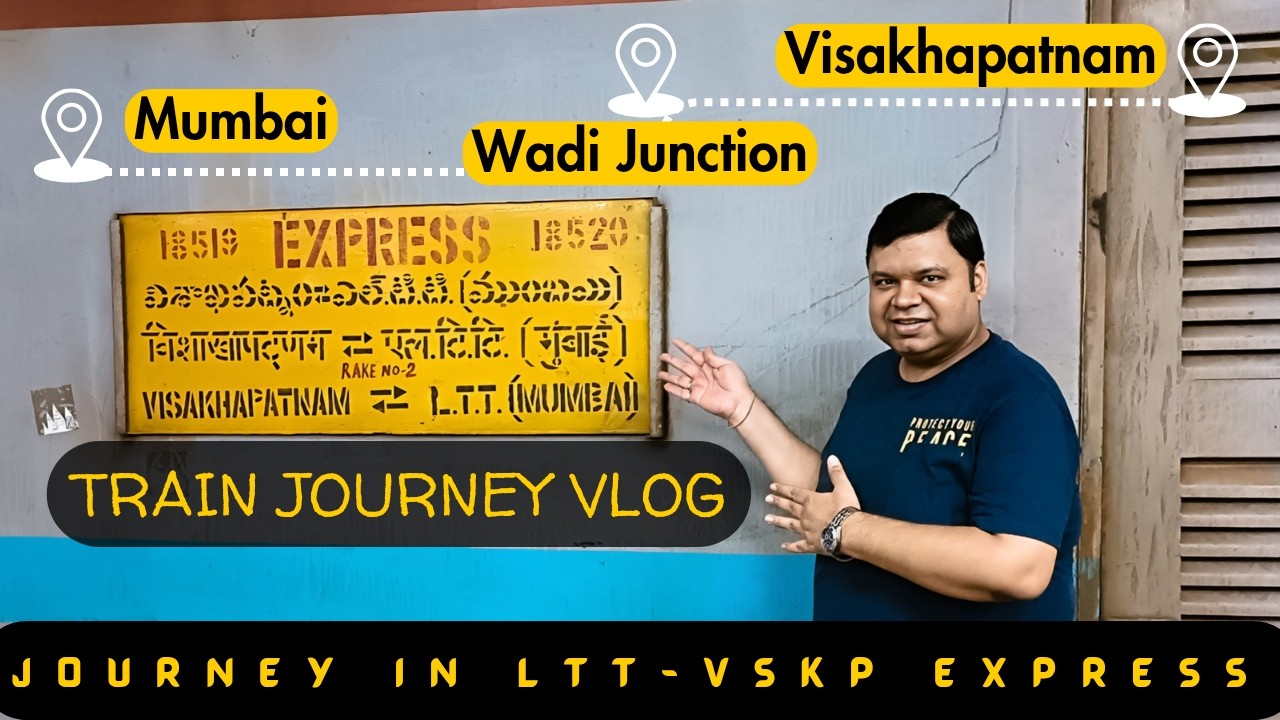 Train Journey Experience On LTT Visakhapatnam Train No 18520 | Part-2