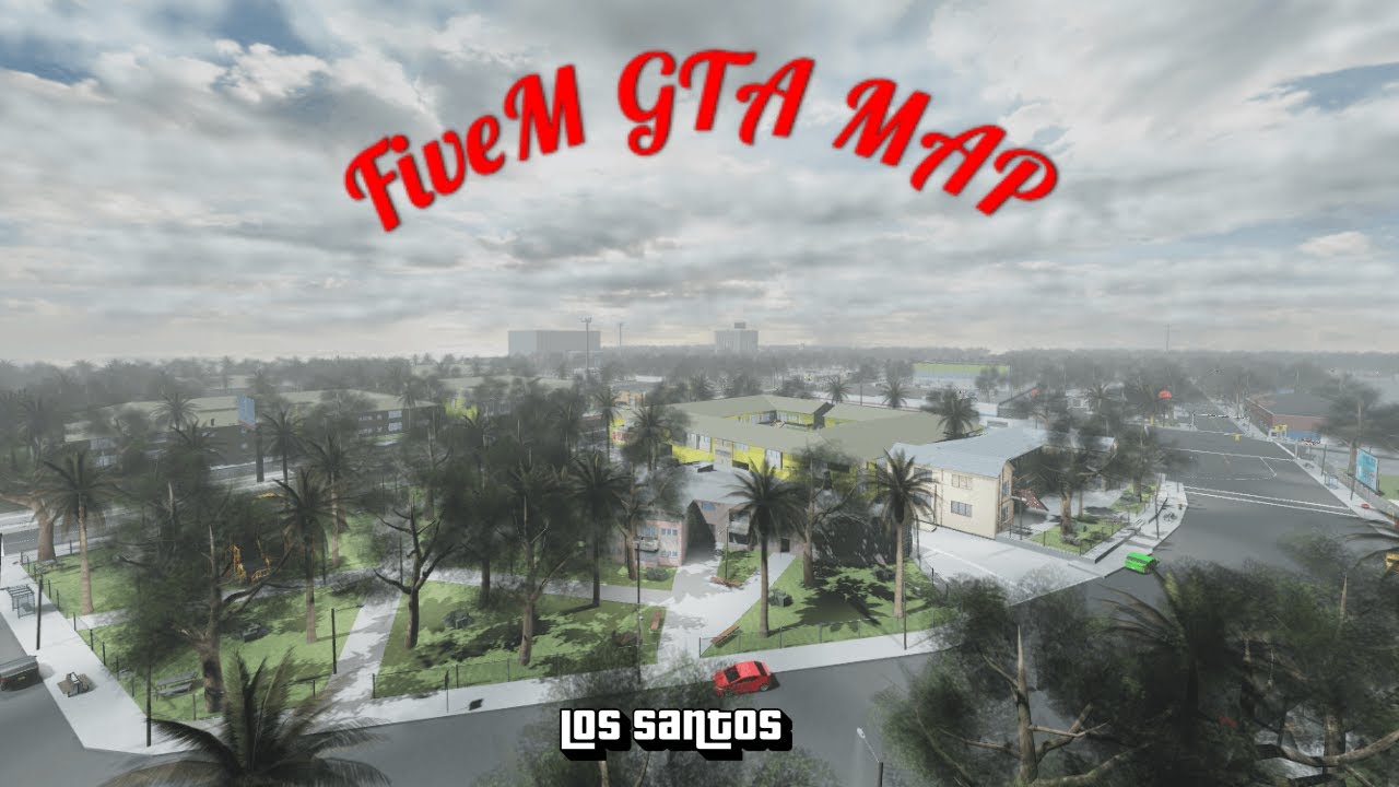 [Free] Los Santos/LA map (FIVEM)(Roblox studio)