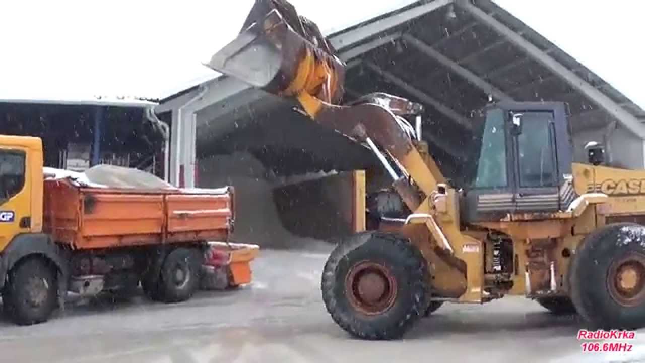 CGP na pluženju cest Novo mesto 2015