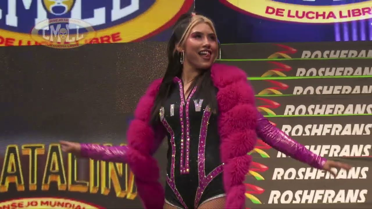 CMLL  - MATCH RELÁMPAGO / PERSEPHONE  VS  LA CATALINA / ARENA MÉXICO /16-05-25