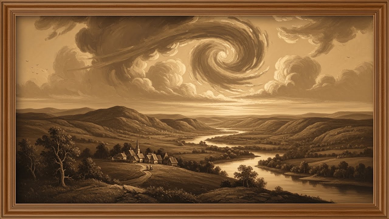 Ambient Art TV: Relaxing 4K Art TV Vintage Landscape Oil Painting | 편안한 분위기 (Cozy Ambience)