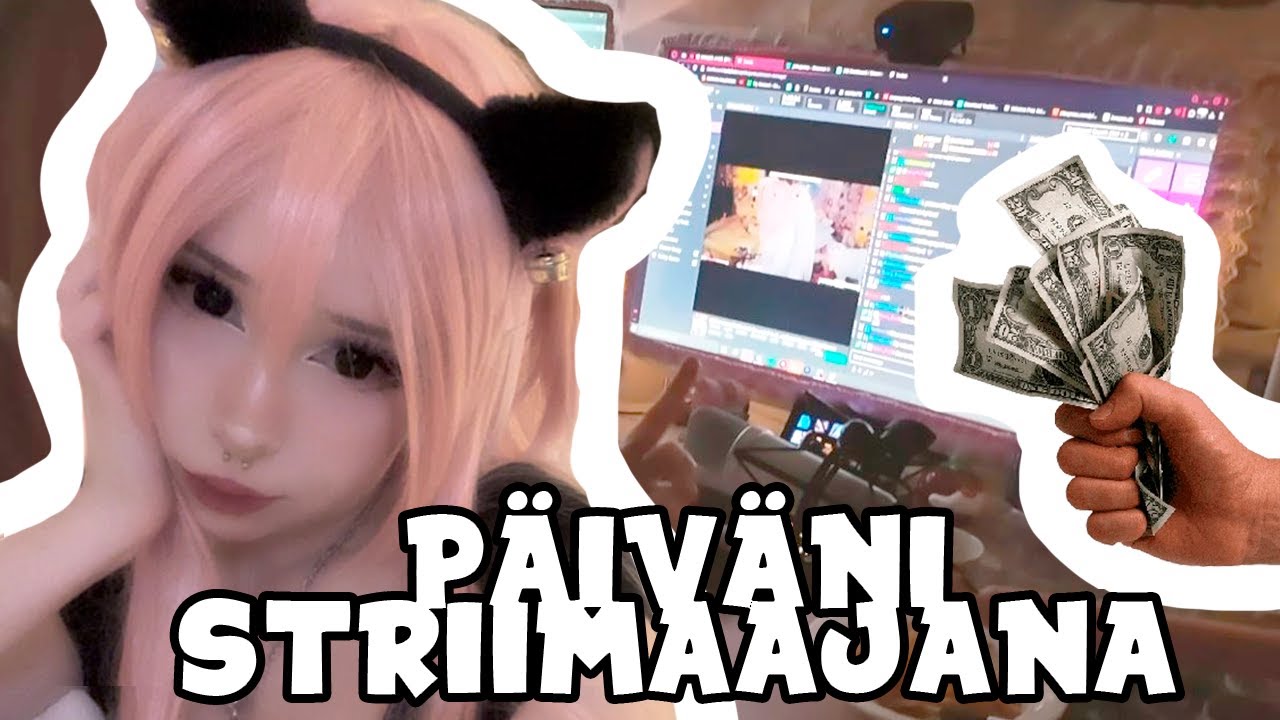 PÄIVÄNI TWITCH STRIIMAAJANA | pikkujanica vlogi #4