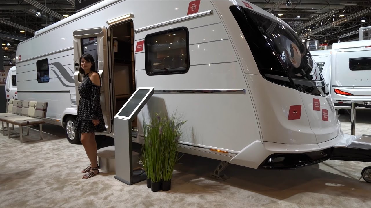 CAMPING 2023: Größter Slide-Out Serienwohnwagen Deutschlands: Tabbert Cellini 750 HTD