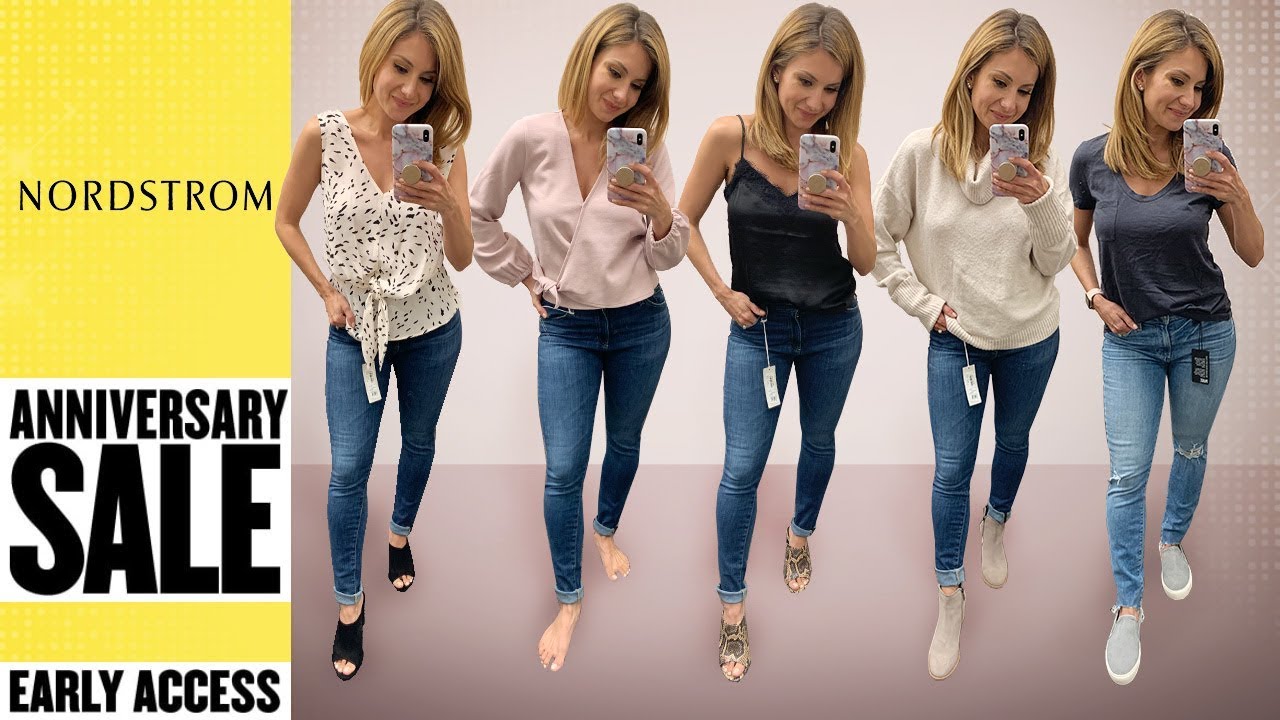 NORDSTROM ANNIVERSARY SALE Dressing Room Try On