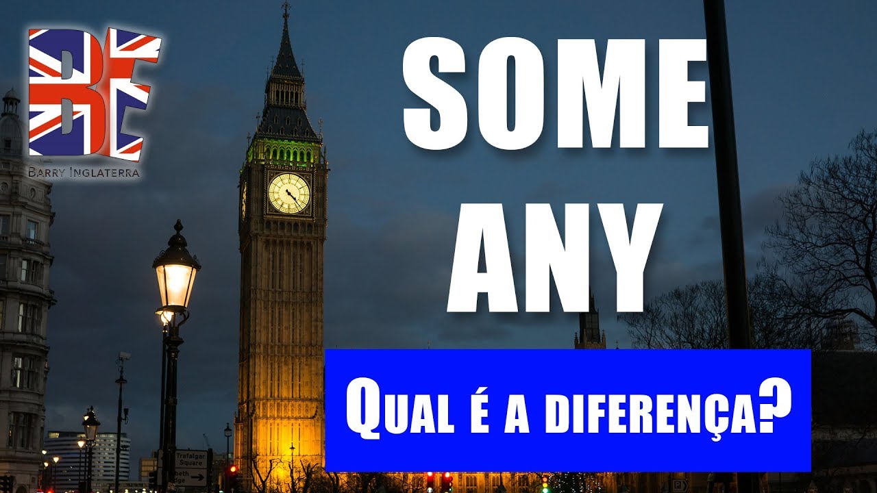 Some e Any em inglês - Qual é a diferença?