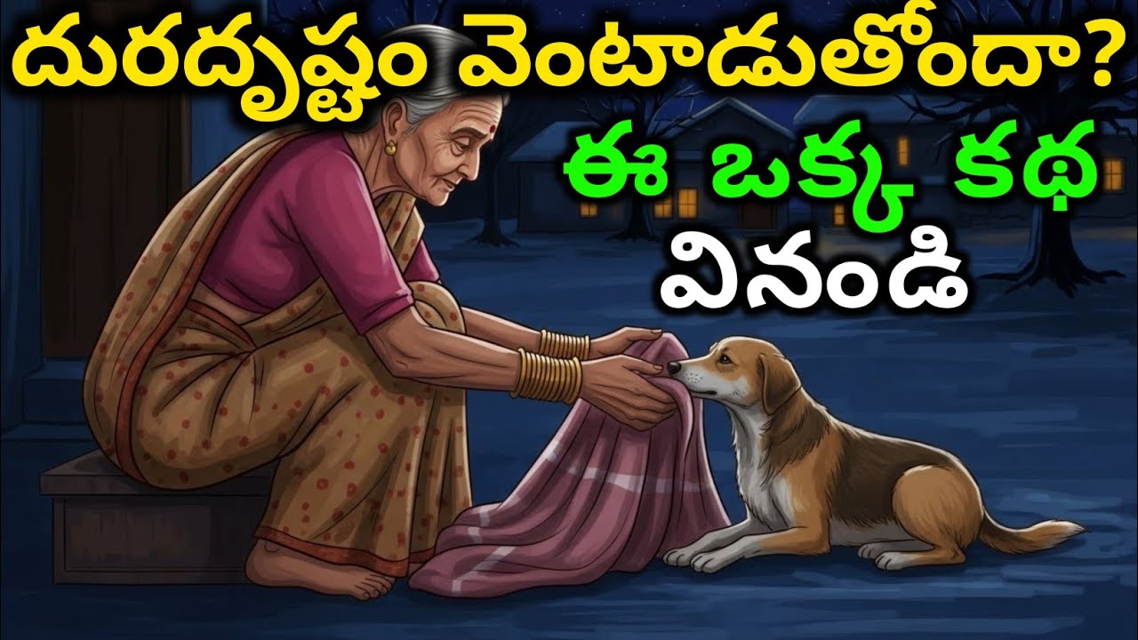 దురదృష్టం వెంటాడుతోందా? ఈ ఒక్క కథ వినండి | telugu motivational story | bhagavad gita telugu 