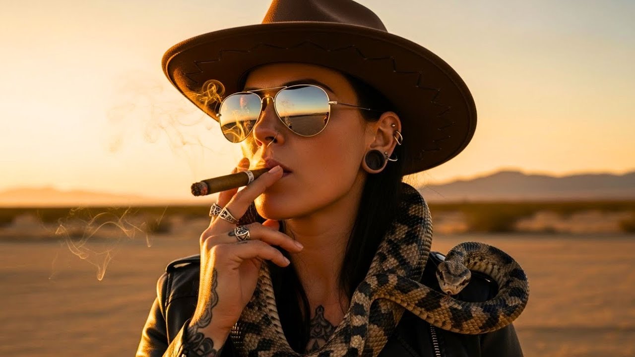 Outlaw Country Rap Road Mix 2025 (Female Vocal) | Southern Rock, Western Hip Hop & Country Music