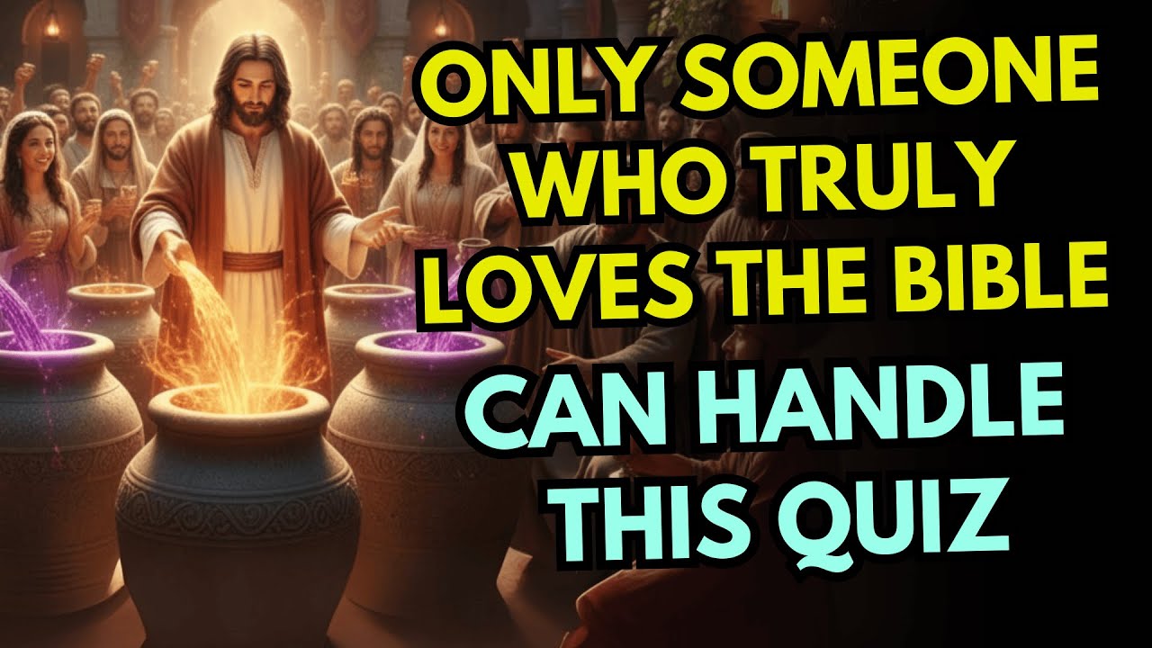 ✝️😱 Only True Believers Pass This Test | 15 Hard Bible Questions 📖🔥