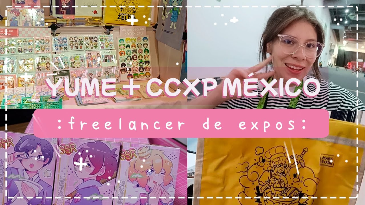 🎨 Cómo me preparo para una EXPO en CDMX (Yume & CCXP Vlog de ilustradora) 🎨