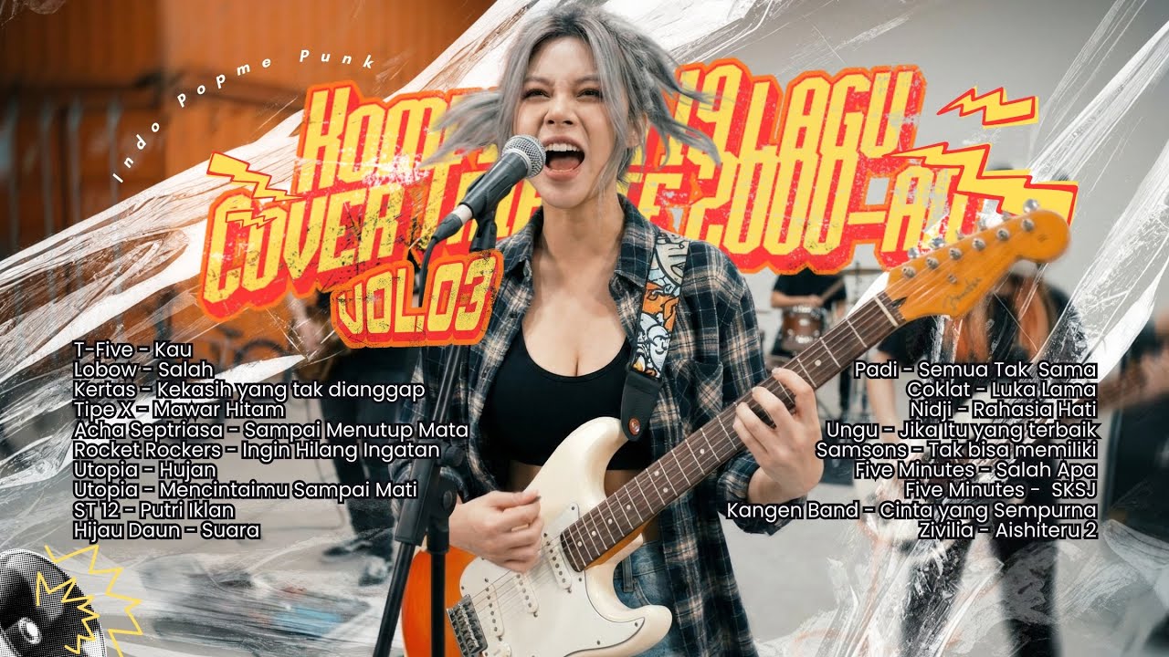 PLAYLIST TEMAN KERJA Vol.03⚡Full Album 19 Cover Lagu Versi Pop Punk I Edisi Tribute 2000-an