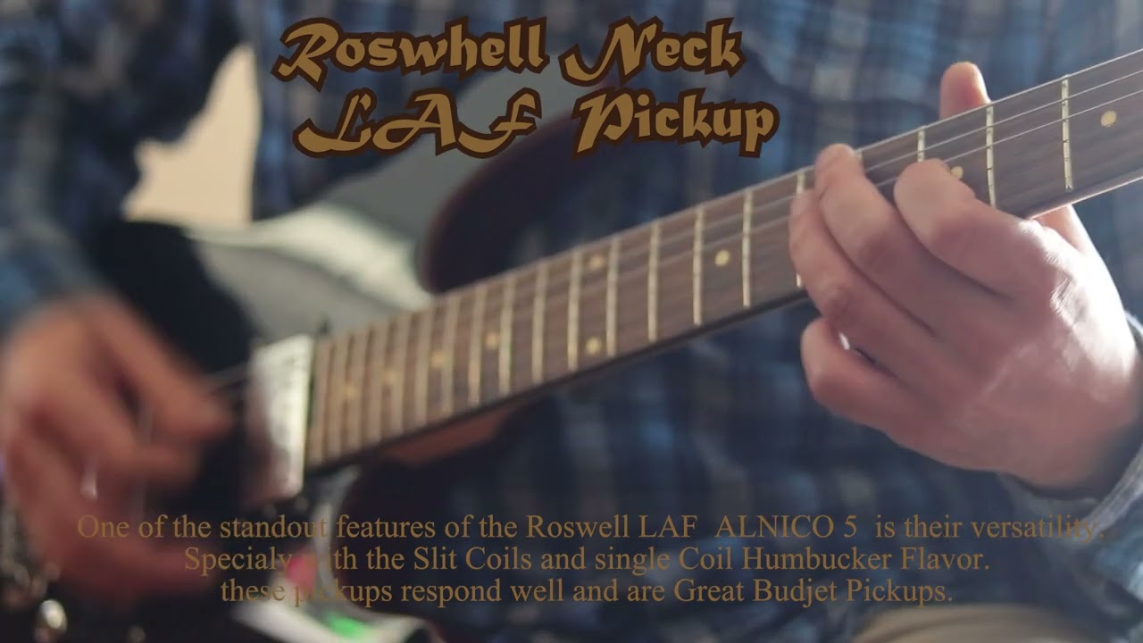 Roswell LAF Neck Pickup, with Split Coil Great Budjet pickups!! on Thomann Harley Benton