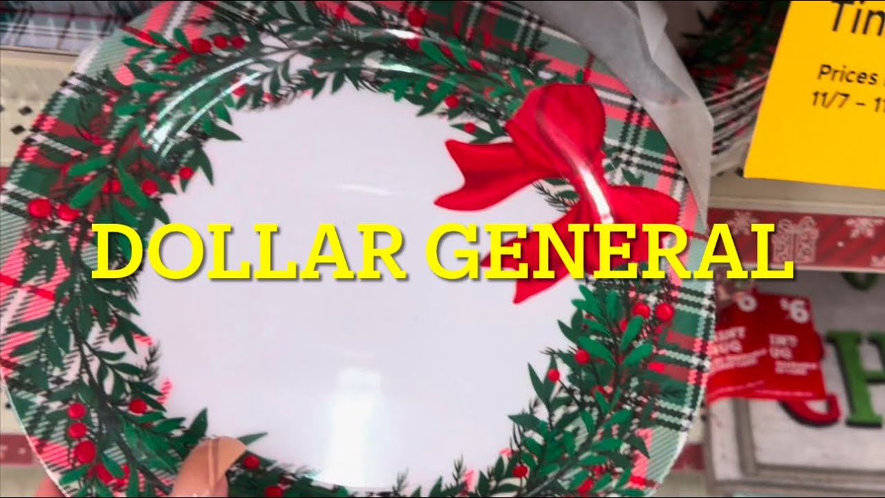 Рождество от Dollar General 2025 / Новый праздничный декор, который вам нужно увидеть!
