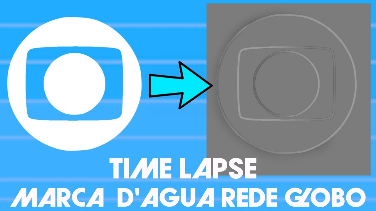 (TIME LAPSE) Criando a Marca D'água da Rede Globo de 2005 usando IbisPaintX