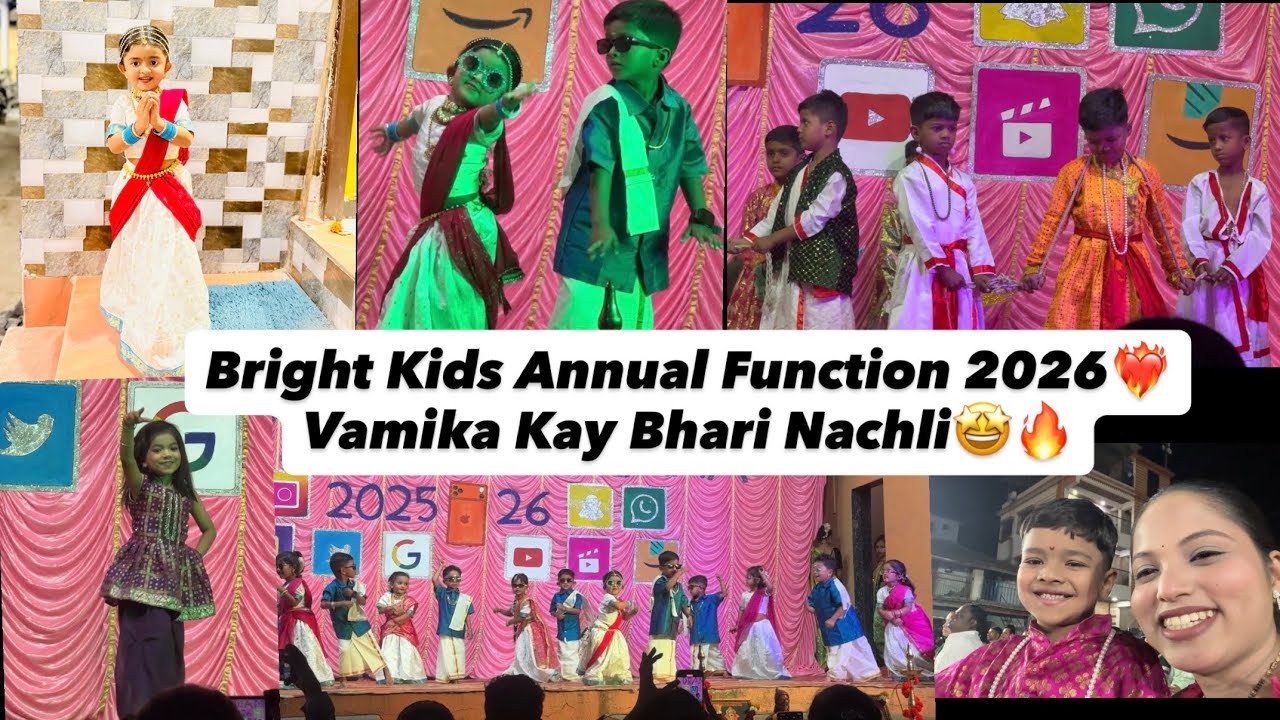 132nd Vlog😍| Vamika’s First ever Live Dance Performance on Stage🤩🔥