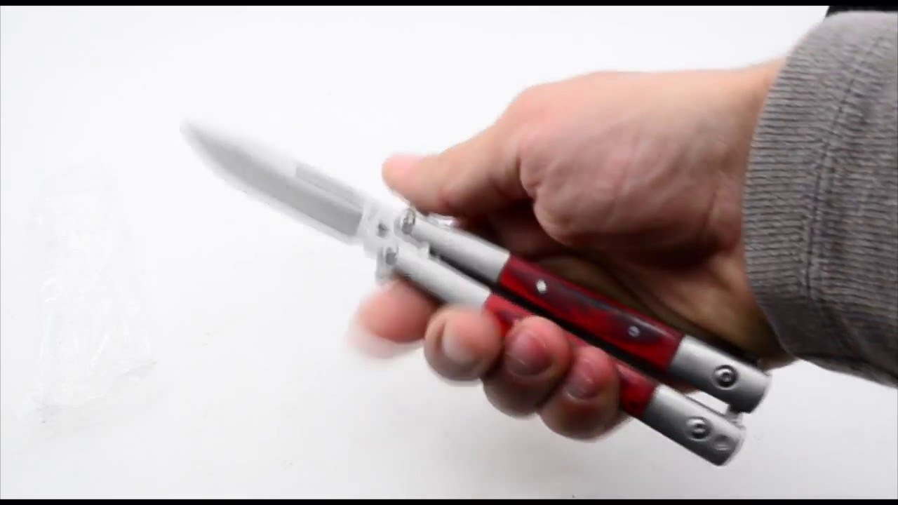 Oбзор ножа Explorer Balisong бабочки Флиппинг балисонг 1121 Grand Way butterfly blade