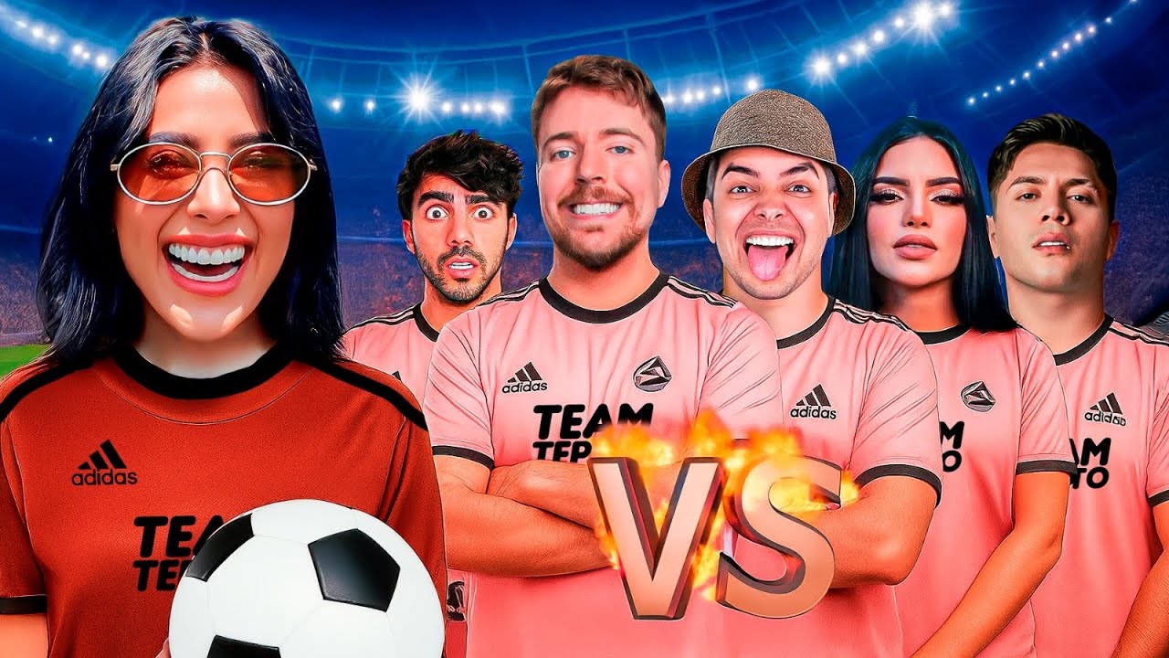 FORME un EQUIPO de FUTBOL con INFLUENCERS en TEPITO