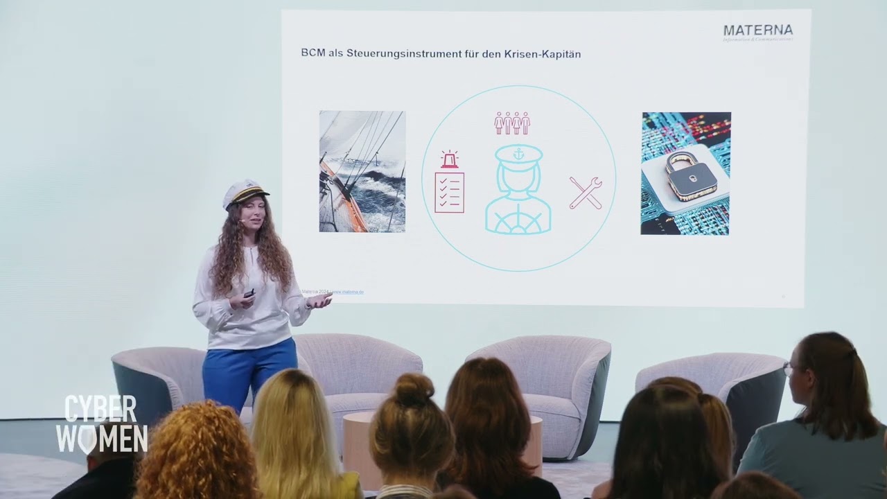 CyberWomen 2024 – Krisen-Kapitän