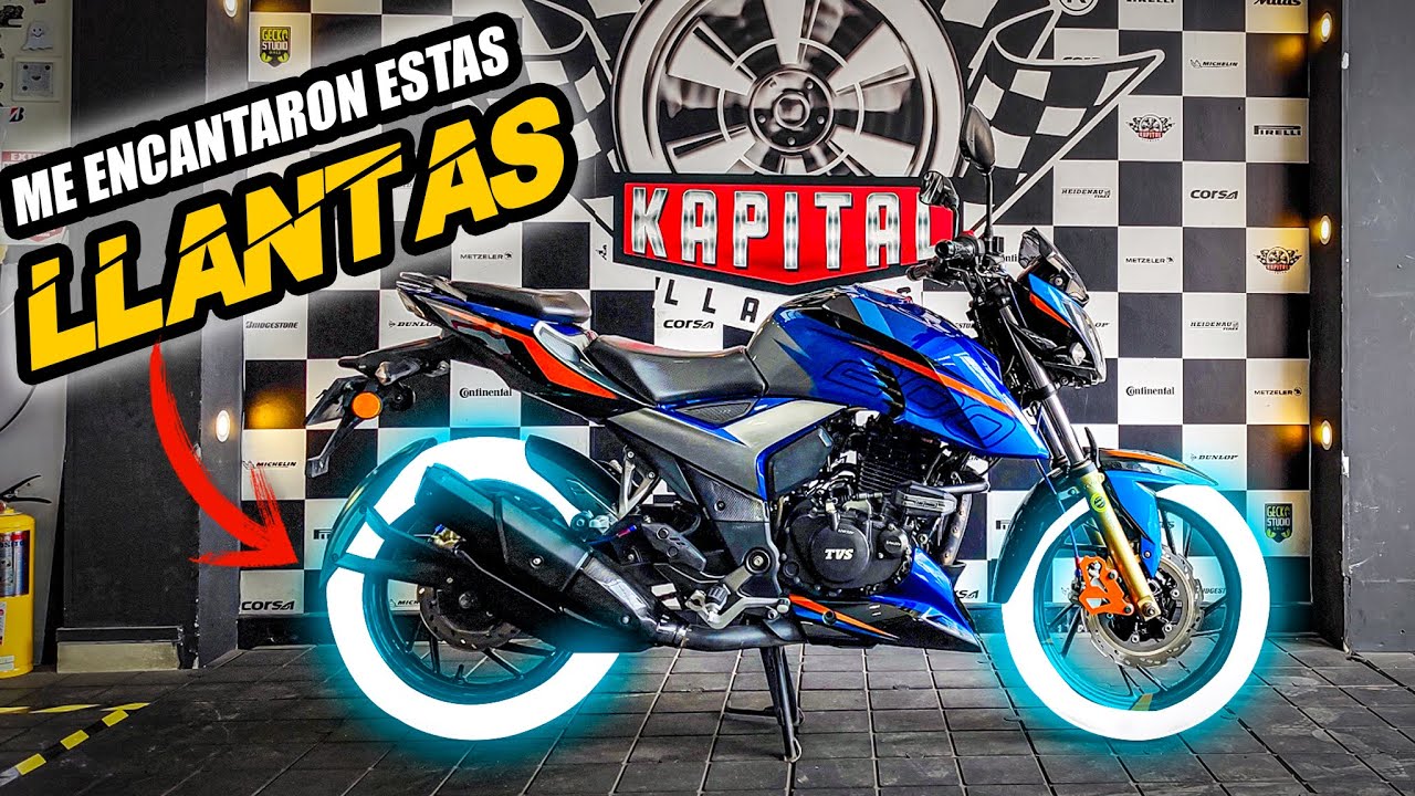 🥳 NUEVAS llantas para la APACHE 200 que voy a REGALAR!!! 🥳