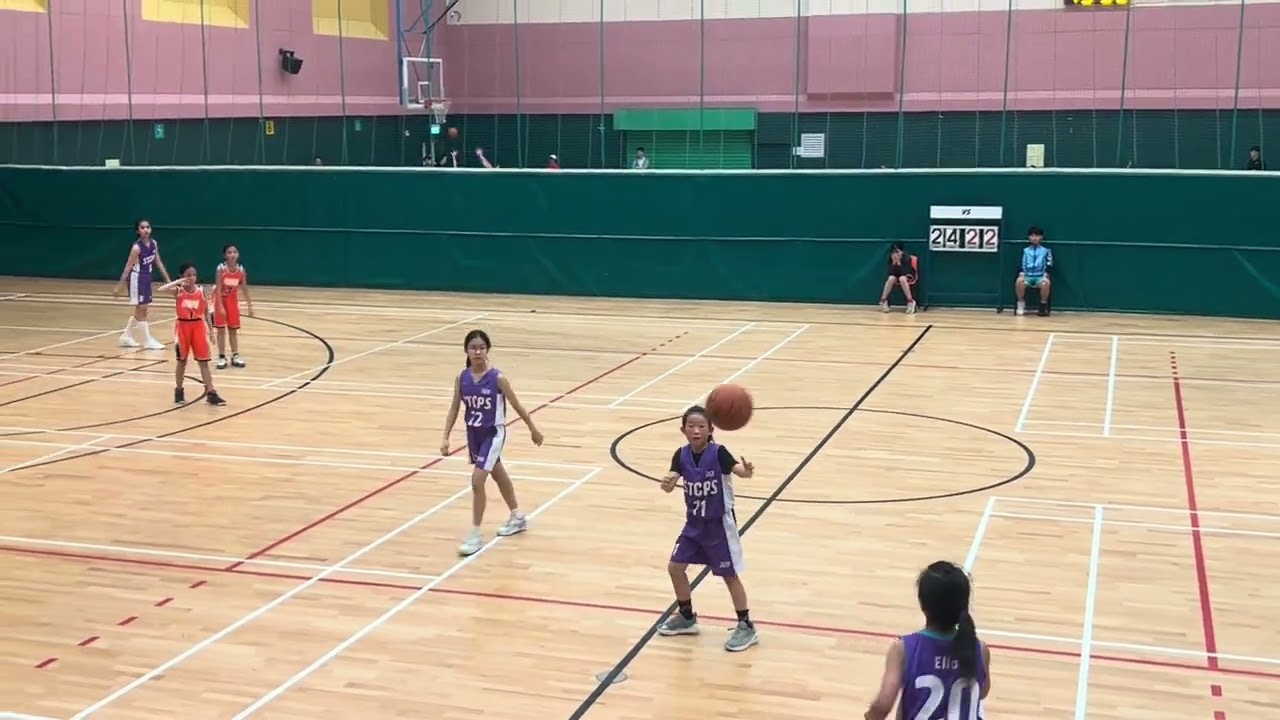 2025-26 年度荃灣區小學學界籃球比賽 女子組 4強 深天 vs 基慧 Q4