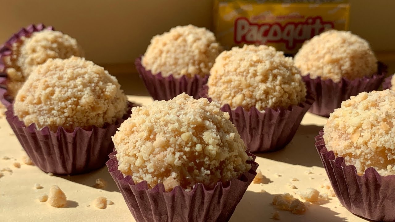 BRIGADEIRO DE PAÇOCA (Rendimento 45 unidades com 12 g)