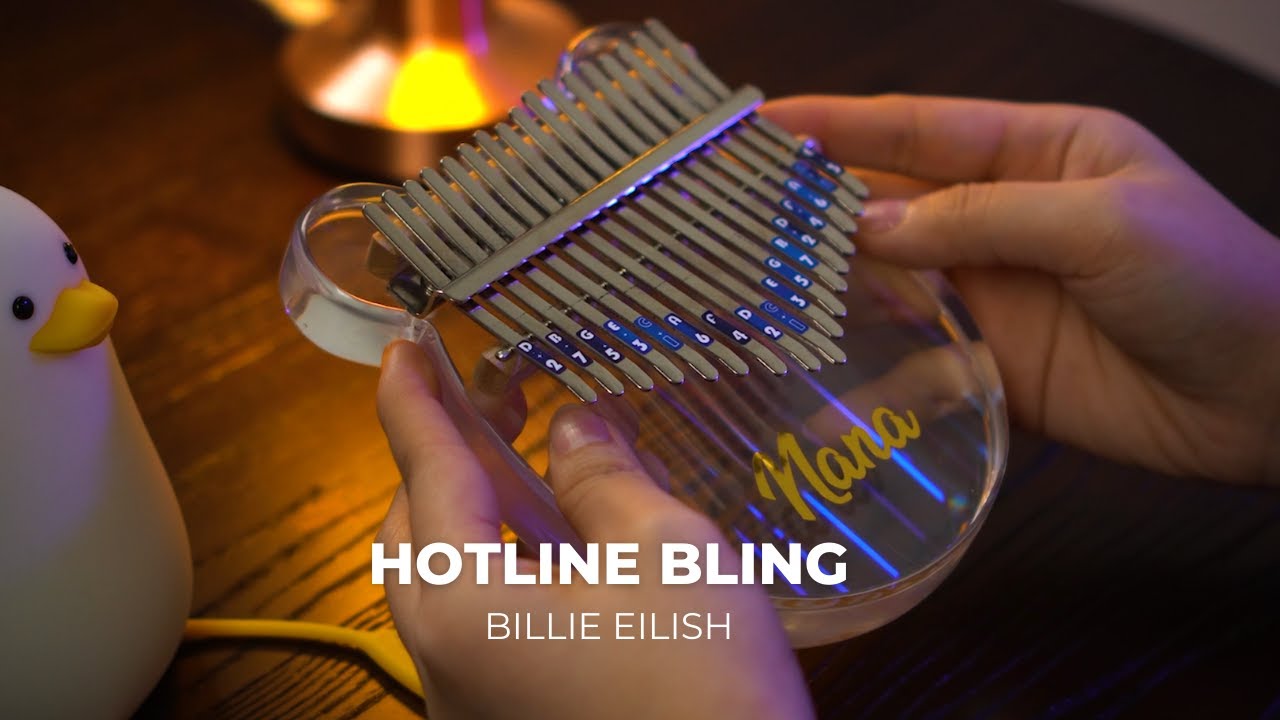 Billie Eilish - Hotline Bling (instrumental part) | Kalimba Cover by My Spring Lullaby