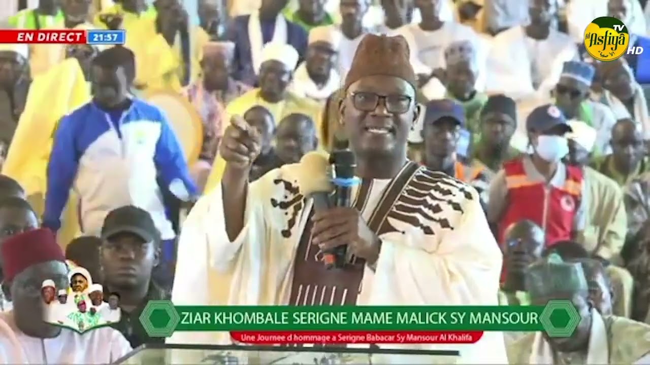 Ziar Khombale 2026 message de Serigne Ahmed Sarr 