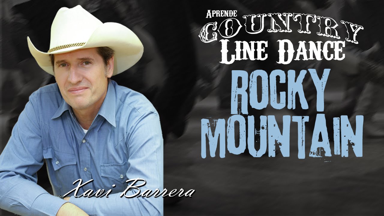 Como bailar ROCKY MOUNTAIN 64 tiempos Country Line Dance Clase y Baile