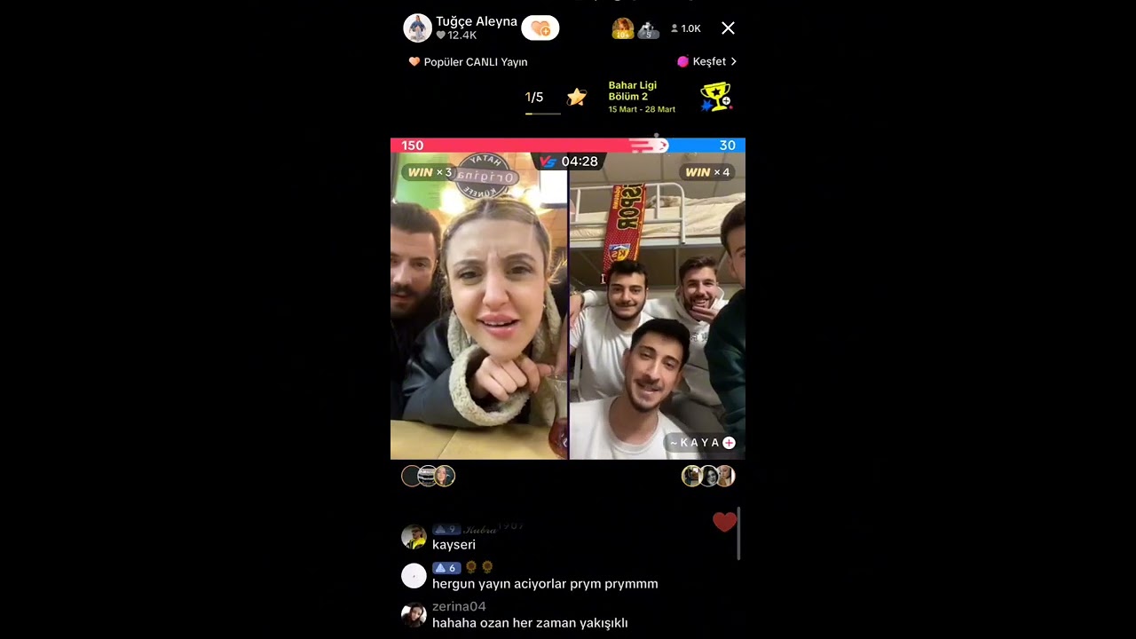Tuğçe Aleyna Ozan Yakın Tiktok Canlı Yayın #kısmetseolur #tuğçealeyna #tuğoz