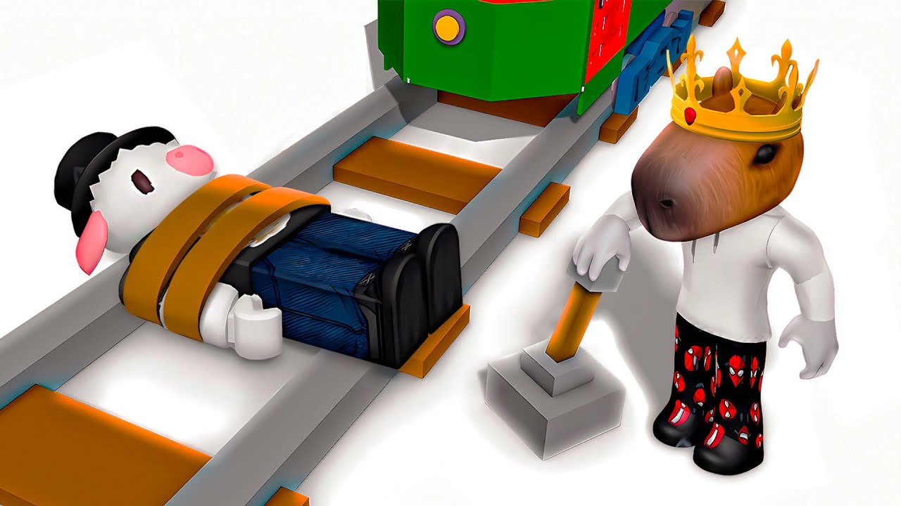 PROBLEMAS DIVERTIDOS de TRENES en ROBLOX