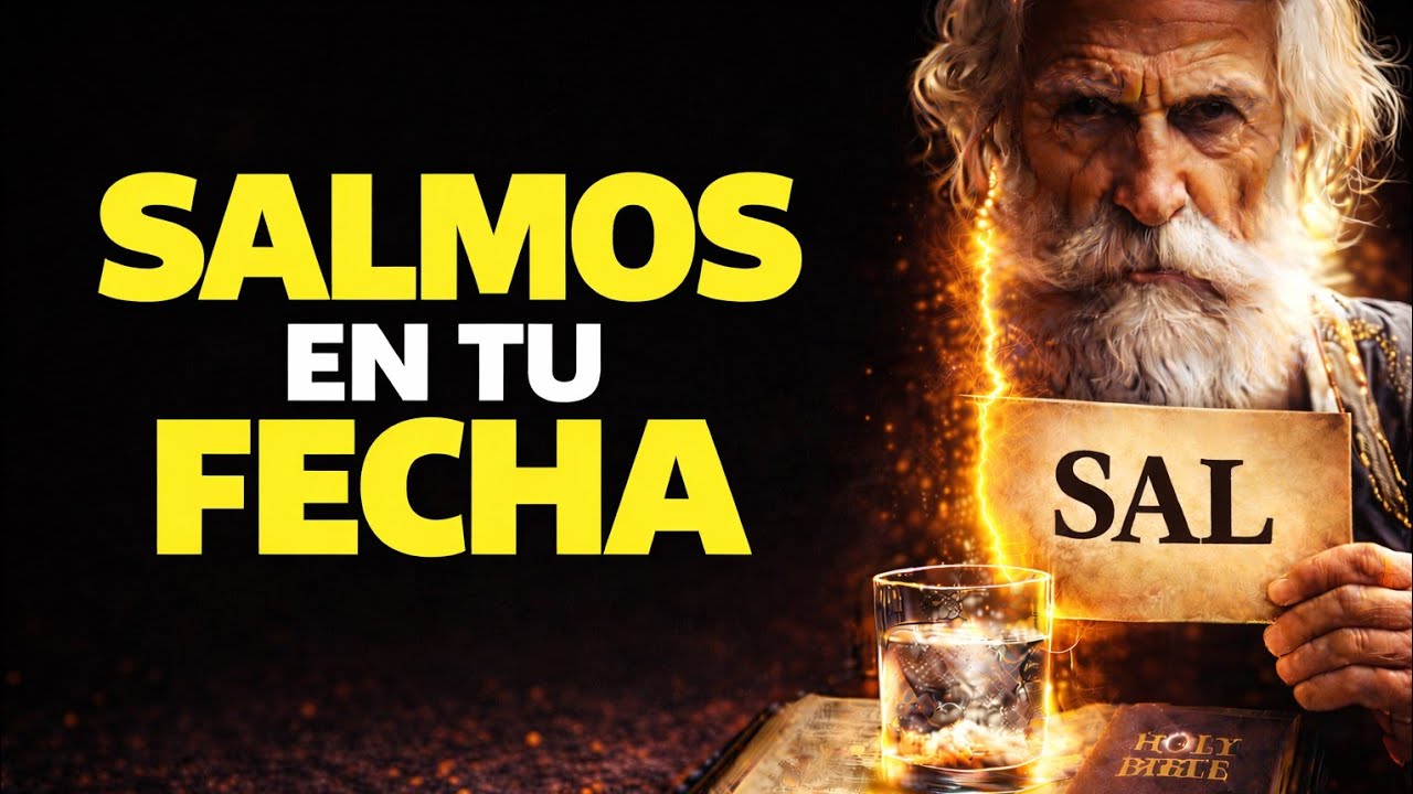 SALMOS EN TU FECHA DE NACIMIENTO TIRAR SAL AL AGUA