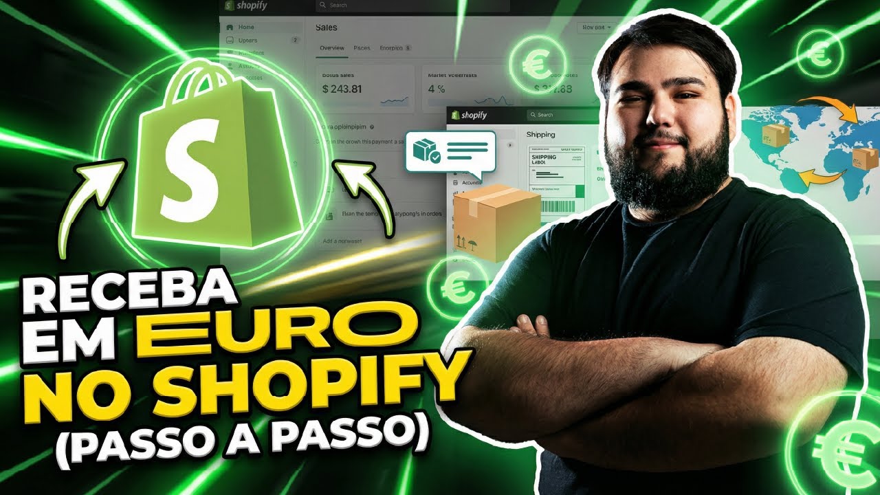 Como Receber Pagamento em Euro pelo Shopify 2026