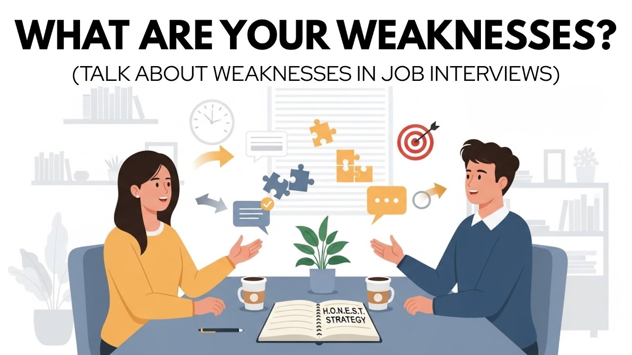 Talk About Weaknesses in Job Interviews | Easy Conversation | A1 English Listening | English Podcast