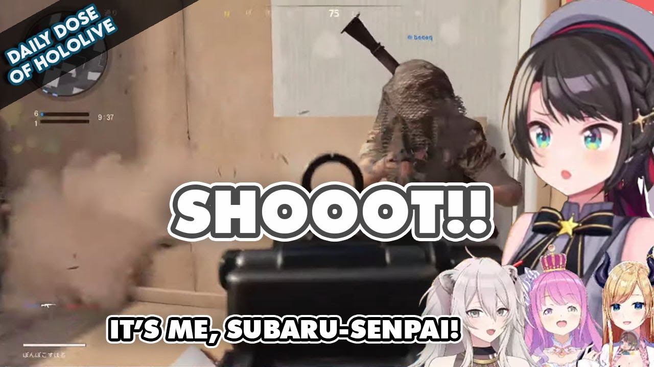 Pekora Bad Driver, Nene Getting Hit by Isekai Train, Suisei Making Fun of Pekora, Subaru Rambo