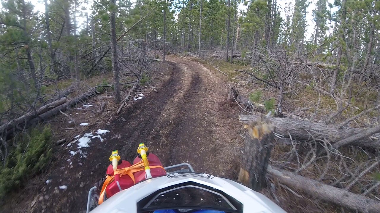 Leaving Whitetail Peak, Black Hills SD