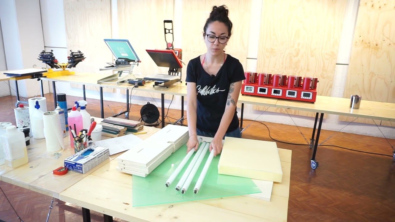 La costruzione di un bromografo per Serigrafia - CPL Fabbrika