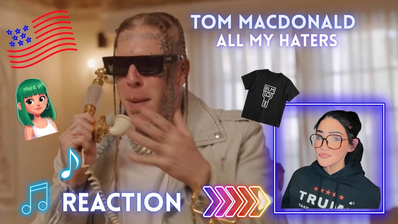 He said WHAT?!! | REACTION | Tom MacDonald ALL My Haters | vibes are immaculate 