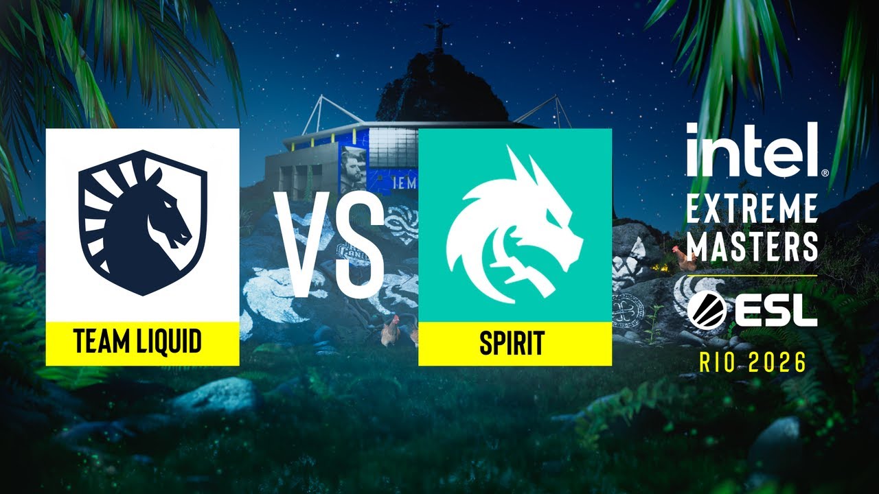 Team Liquid vs. Spirit - IEM Rio 2026 - Group A