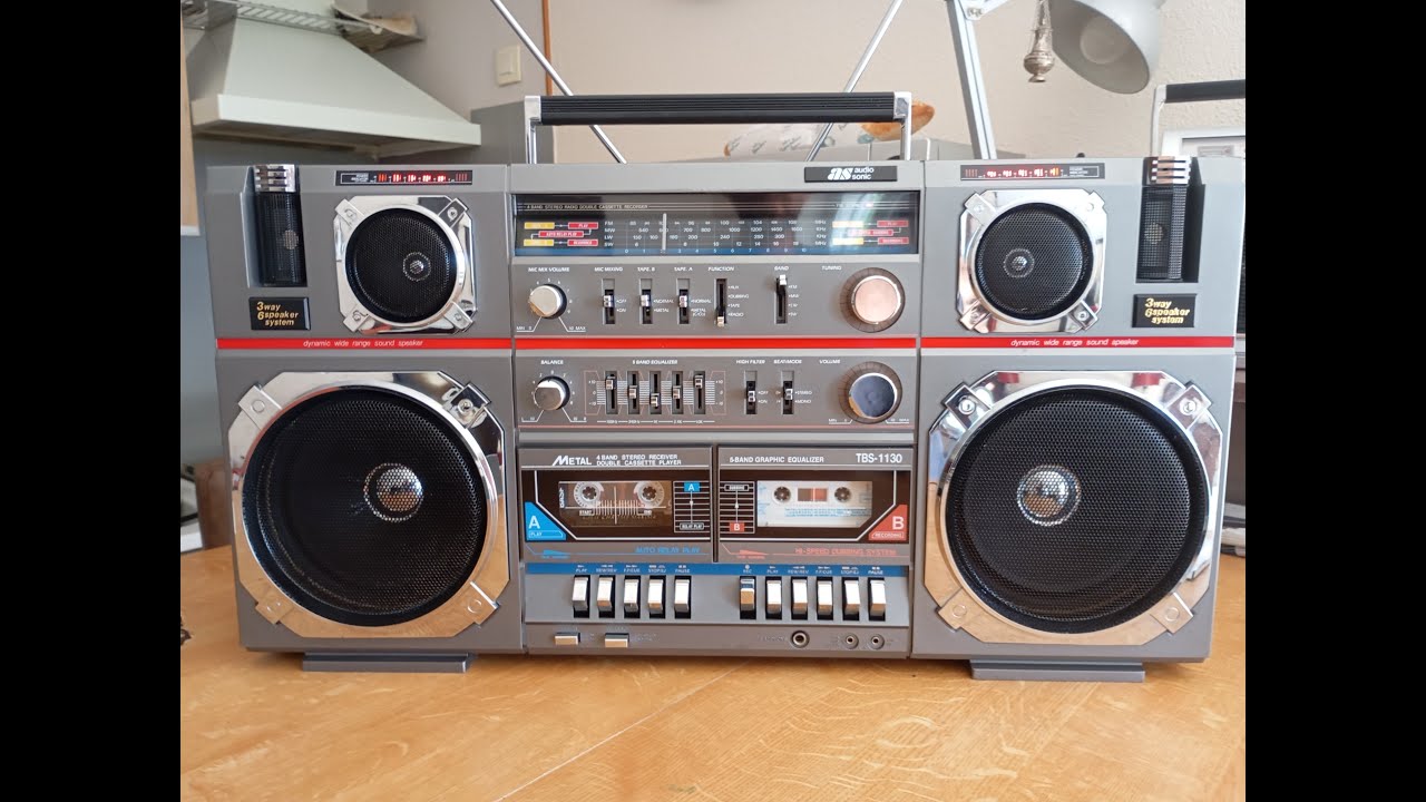 AudioSonic TBS-1130 (Tectronic MX-900E) , with bluetooth, Quick Demo