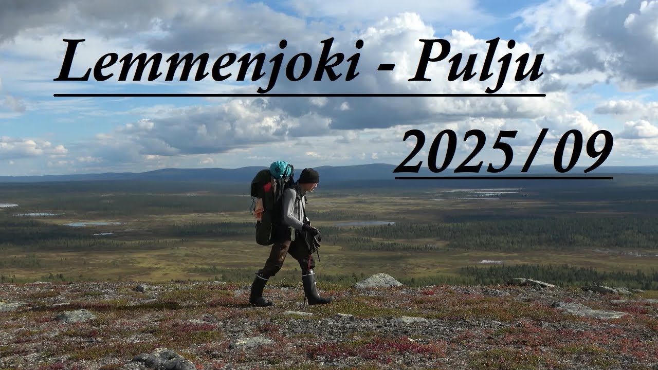 Angelista Kalmakaltioon. Lemmenjoki - Pulju 2025/09