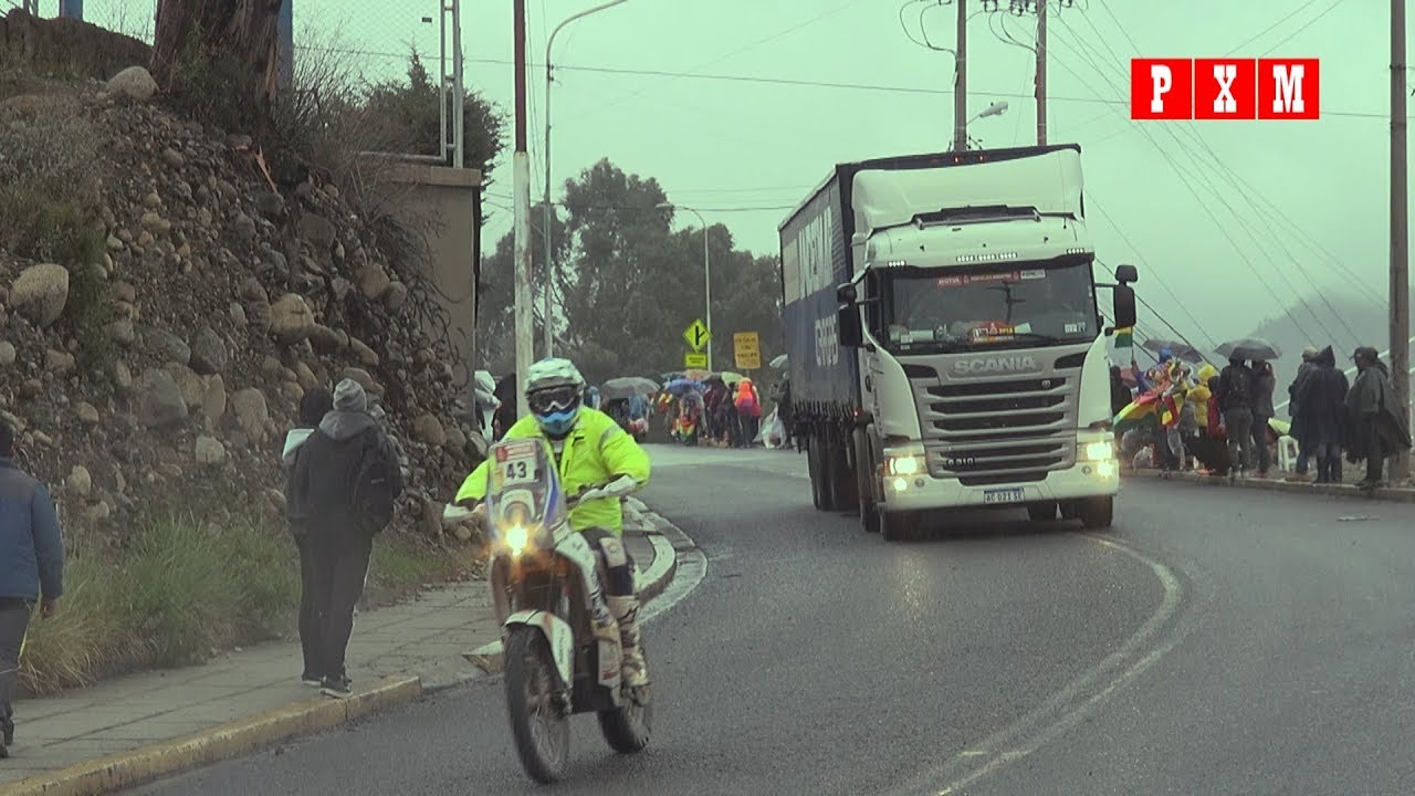 Avanzada del Dakar 2018 llega a La Paz, Bolivia