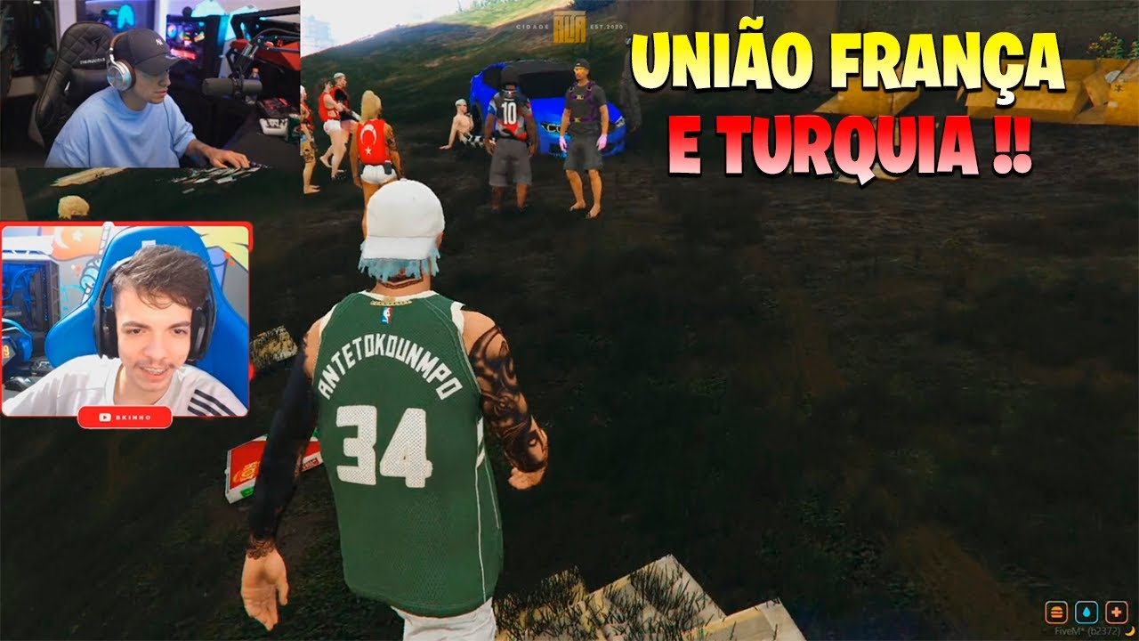 CONNOR COBROU CARA QUE ROUBOU CARRO DO BKINHO l UNIÃO FRANÇA E TURQUIA