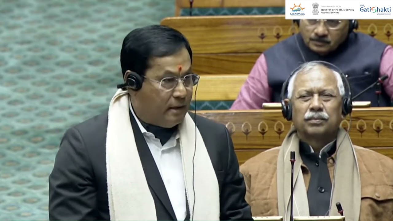 Motion of Thanks on President’s Address: Shri Sarbananda Sonowal, Union Minister MoPSW in Parliament