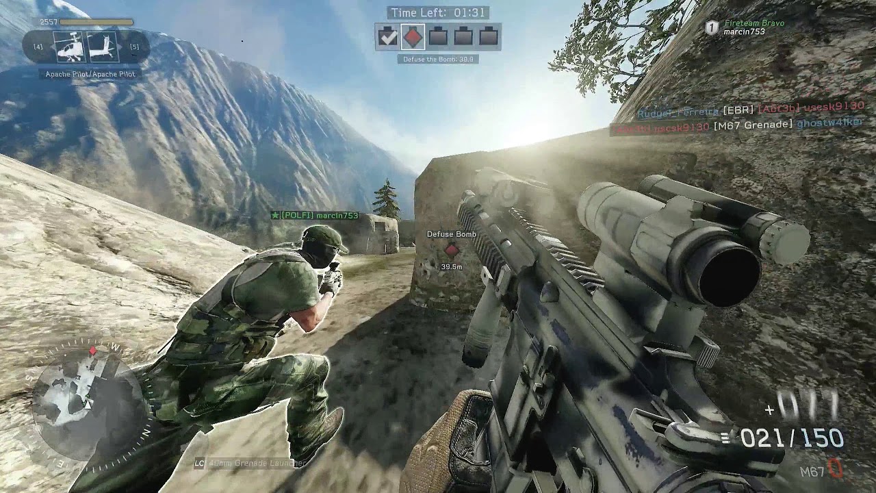 Medal of Honor Warfighter | Hotspot | 27-killstreak | Hk416