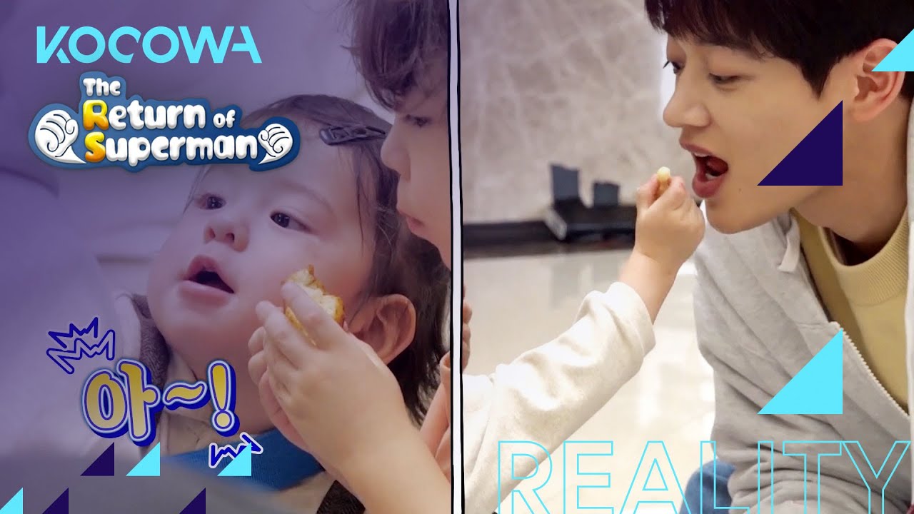 Jin Woo gives Minho his favorite snack [The Return of Superman Ep 369]
