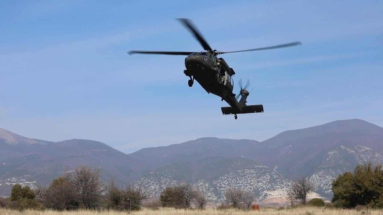 Cold and Hot Load Helicopter Training