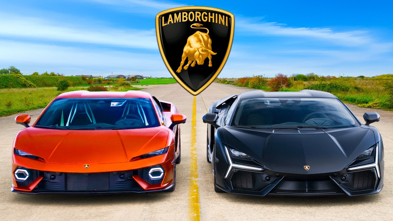 FIRST EVER Lambo Temerario v Revuelto DRAG RACE