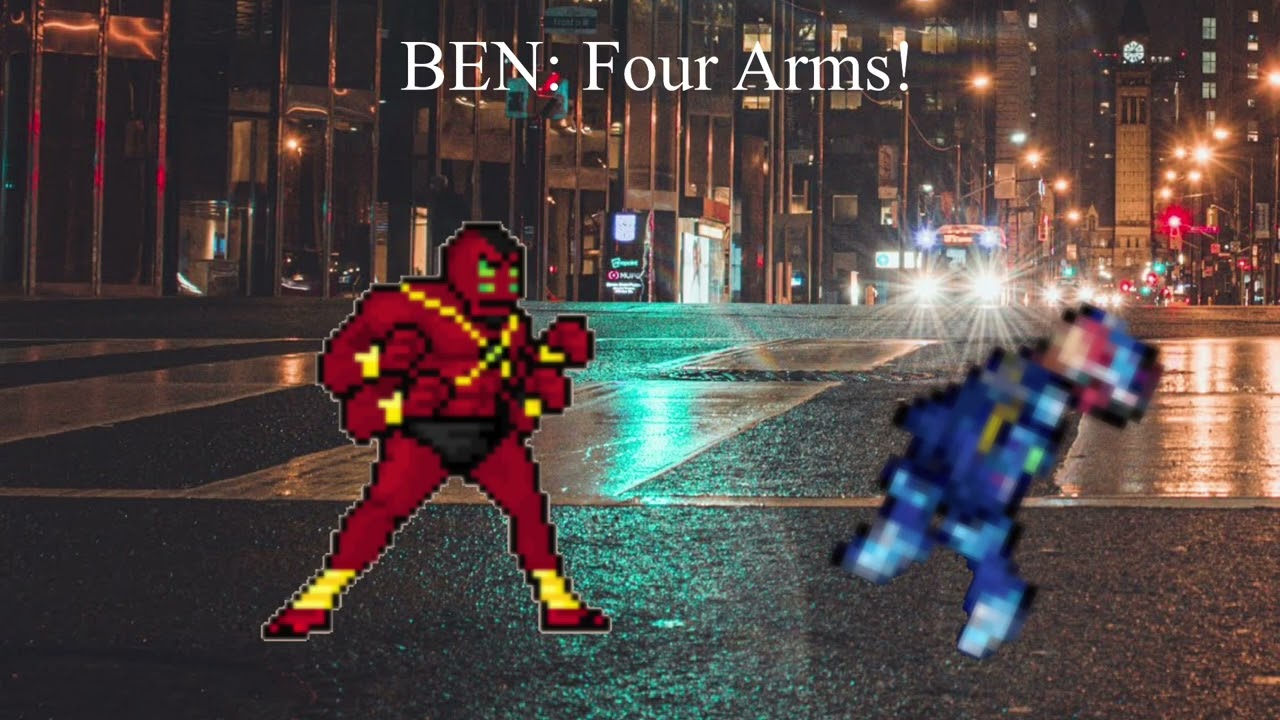 Ben 10 vs Geo Stelar FIGHT!