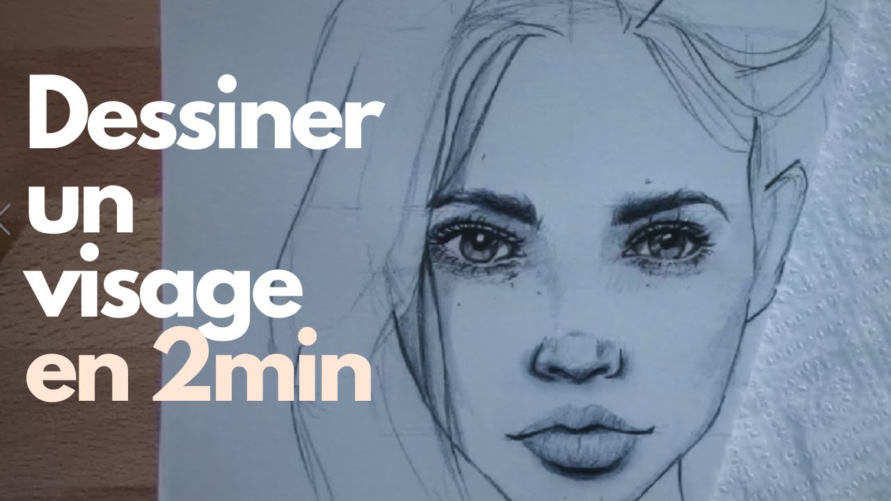 Dessiner un visage en 2min! [TUTO]