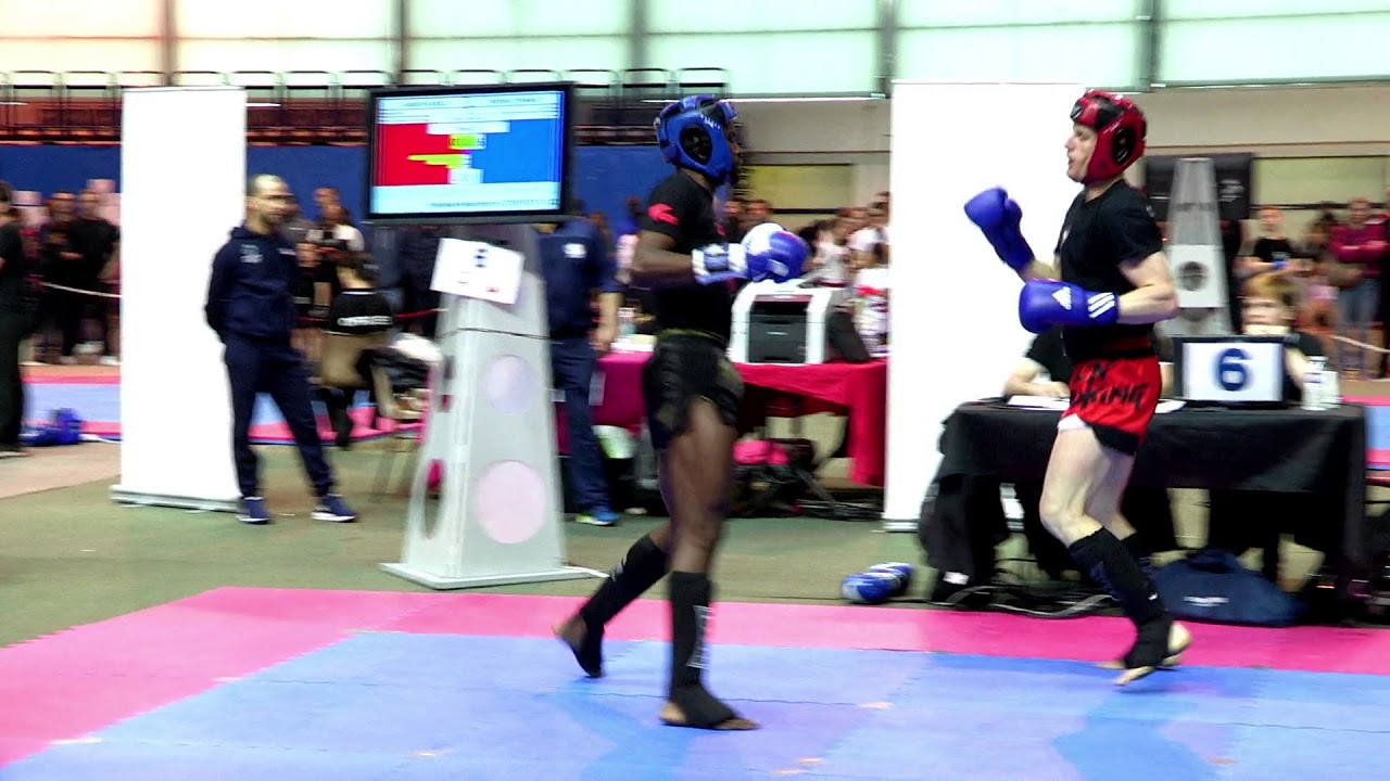 Championnat de France 2018 KICK LIGHT - Aurélien VICAIRE, 1/8 finale