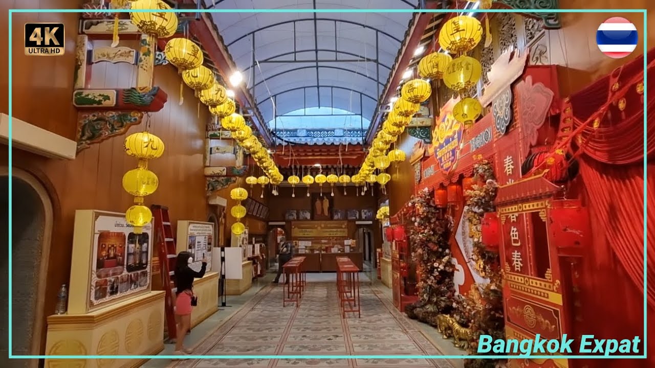 Bangkok Hidden Temple Chinatown Wat Mangkon 🇹🇭 Thailand 2023